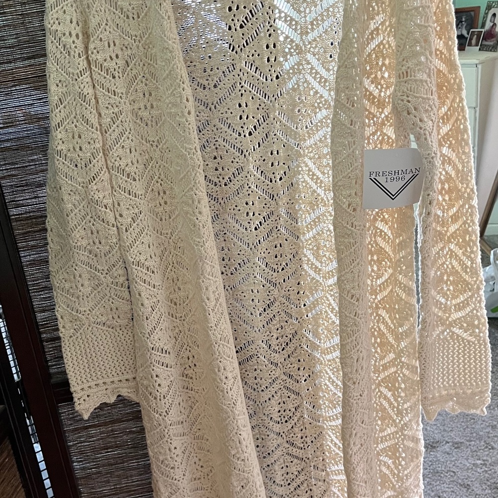 Crochet cardigan